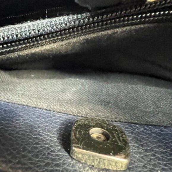 Womens Small Navy Blue Liz Claiborne Purse - Picture 7 of 7